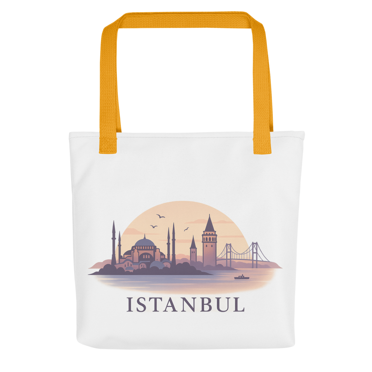 Tote all-over Istanbul – Bósforo al atardecer
