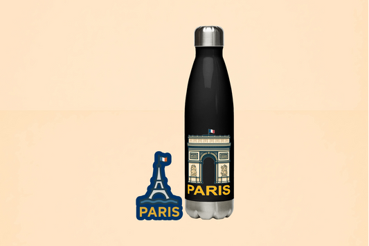 Emotypack París: Botella + Pegatina troquelada