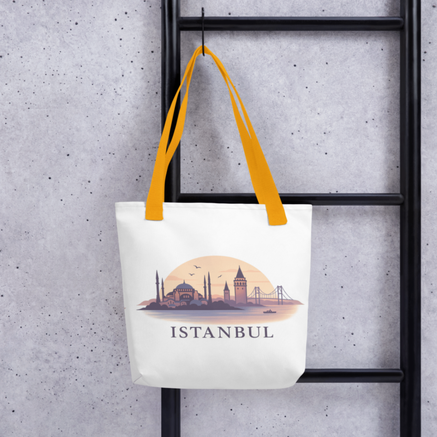 Tote all-over Istanbul – Bósforo al atardecer