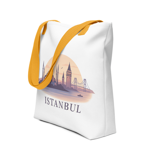 Tote all-over Istanbul – Bósforo al atardecer