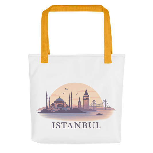 Tote all-over Istanbul – Bósforo al atardecer