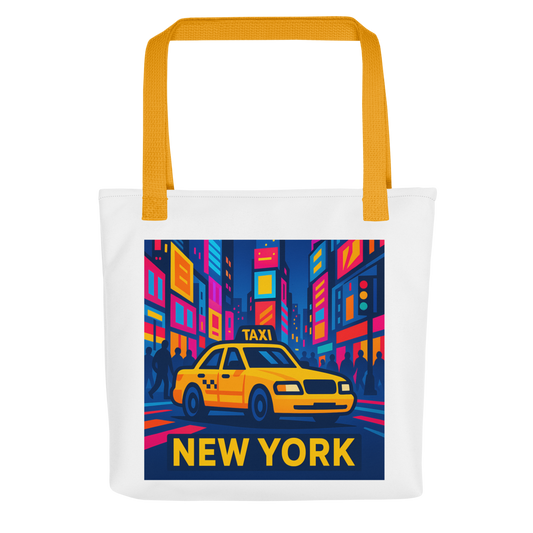 Tote all-over NY – Taxi Times Square