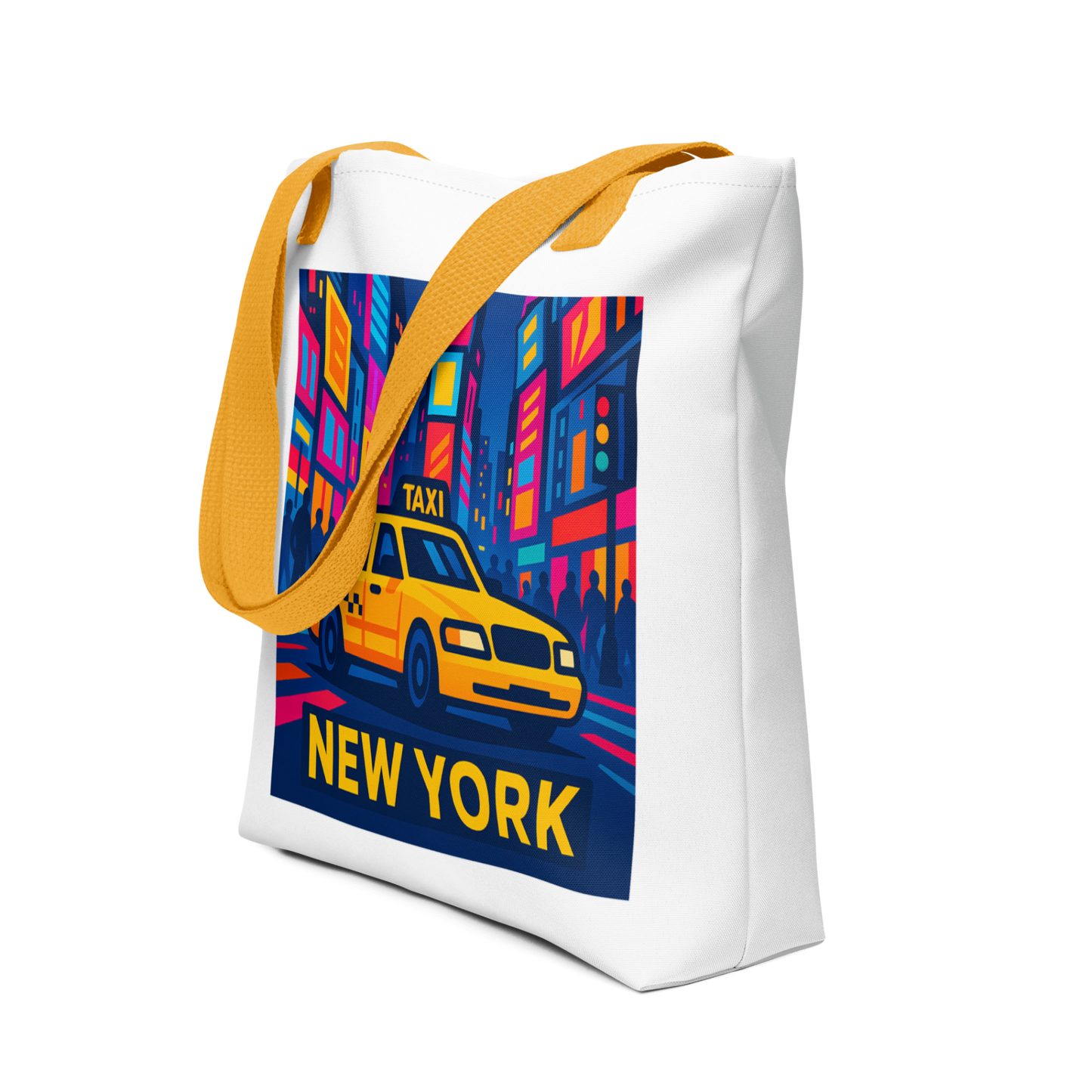 Tote all-over NY – Taxi Times Square