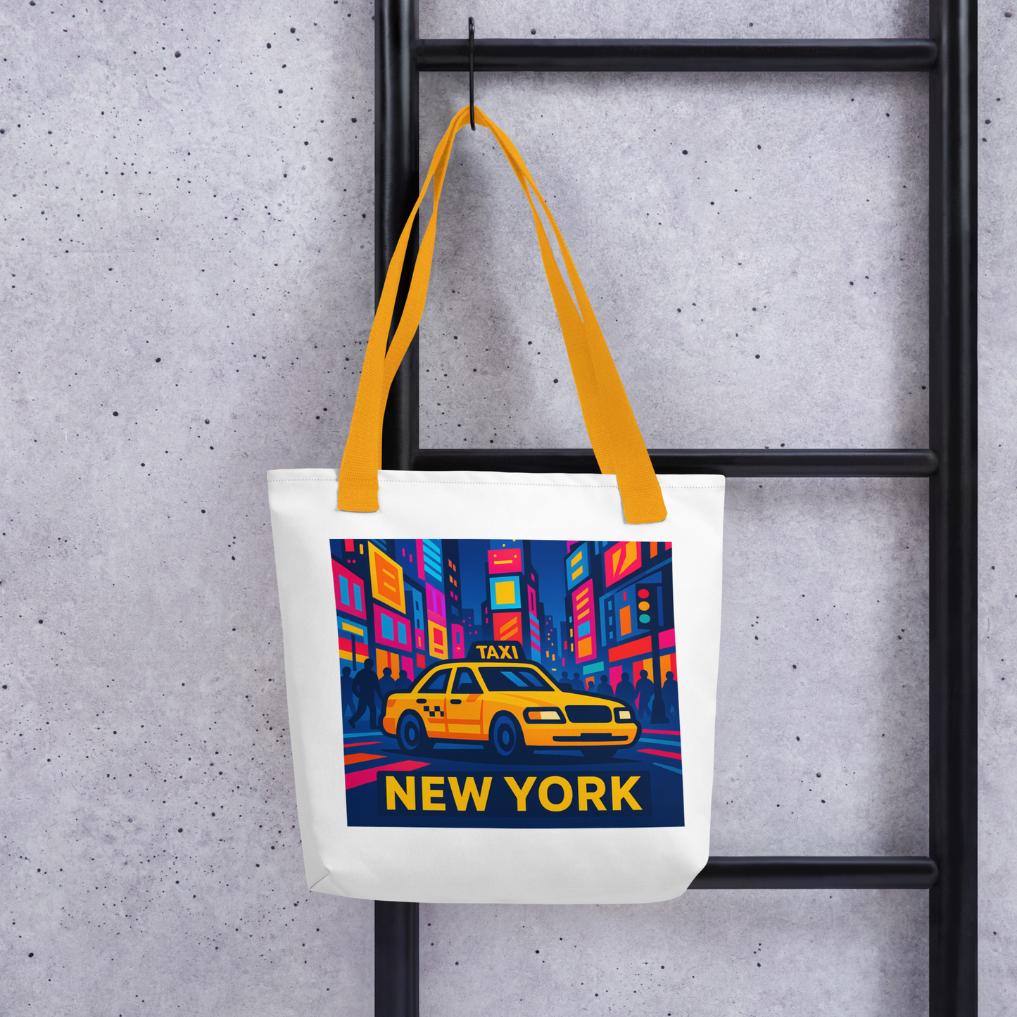 Tote all-over NY – Taxi Times Square